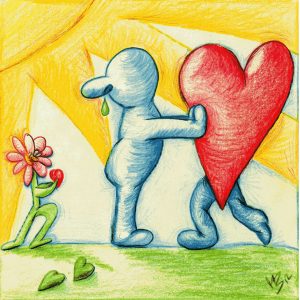 pushing away love