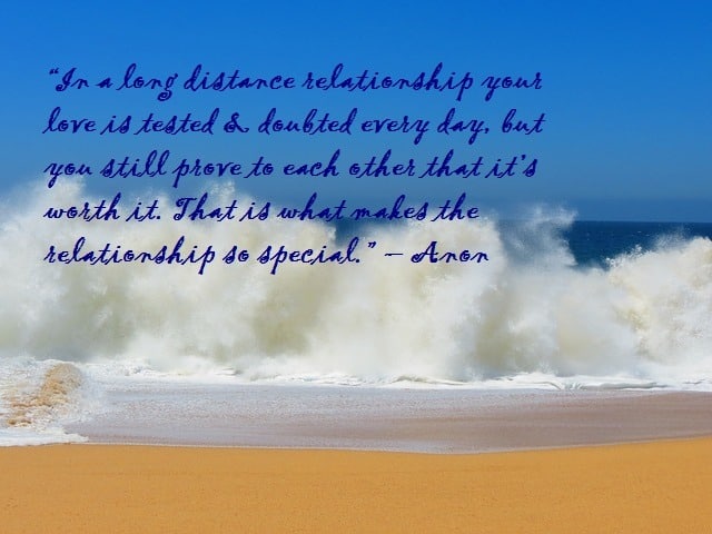 Long Distance Relationship Quote